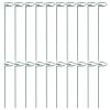 10 Packs 16in Plant Support Stakes Garden Flower Single Stem Support Stake Iron Plant Cage Support Ring For Tomatoes Orchid Lily Peony Rose Flower Ama