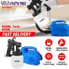 800ML Paint Spray Painter 650W Paint Sprayer Machine 800ML/Min Output HVLP Oil Primer Water Sprayer w/ 3 Spraying Patterns Motor Strap Detachable Cont