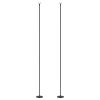 String Light Poles for Outside Hanging, Steel Lighting Stand for Patio Backyard Deck Wedding Party, 10FT, 2 Pack