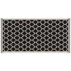 9x18 Reversible RV Outdoor Rug Black and Beige Plastic Straw Patio Floor Mat for Backyard Deck Picnic Beach Camping