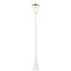 76.5" Solar Lamp Post Lights Outdoor, Vintage Streetlight, All Weather Protection, Auto Sensor Control, Adjustable Brightness, with Clear