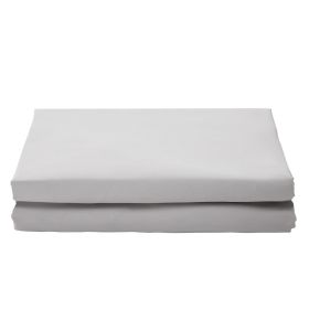 VEVOR Fitted Sheet, 1 Set of 2 Pieces, Twin Size Elastic Fitted Sheet with High-Quality Microfiber