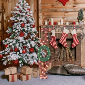 Lighted JOY Letter Sign Christmas Yard Decorations