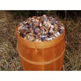 500 Carat Apache Nation-Mined Slaughter Mountain Fire Agate Rough - Unsearched Natural Artificial Gemstone Material with Free Faceted Artificial Gemst