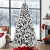 8ft Flocked Christmas Tree