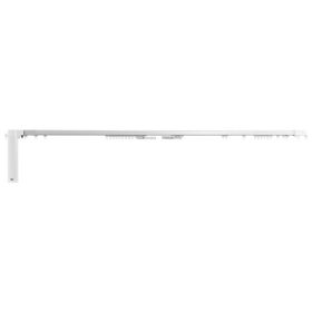 VEVOR Smart Electric Curtain Track, 71-118 inch Adjustable Length, Motorized Rod with Remote, Ceiling and Wall Mount