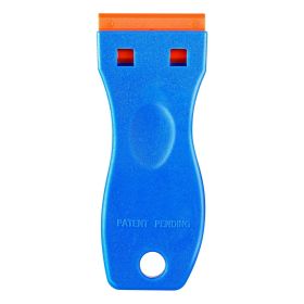 VEVOR Plastic Razor Blade Scraper, 2PCS Scraper Tool, 120PCS Plastic Blades, Cleaning Scraper Remover for Stickers, Decals, Adhesive, Labels