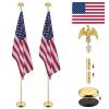 Indoor Flag Pole | 22FLP015-8FTG-E-2.V1 Upgraded Version