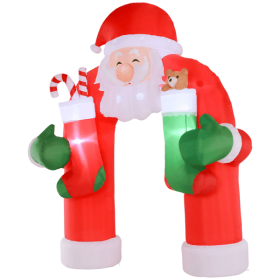 Christmas Inflatables Outdoor Decorations Giant Santa Claus