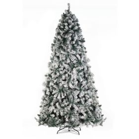 FCH 9ft 2094 Branch Automatic Tree Structure PVC Material Green Flocking 900 Lights Warm Color Four Colors 8 Modes With Remote Control Christmas Tree