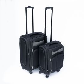 Oxford cloth suitcase black11