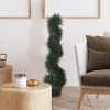 Topiary Artificial Cedar Tree 3ft Spiral Fake Plant Pre-potted Indoor Outdoor High-Quality