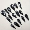 6PCS Obsidian Arrowheads Crystal Stone Spear Head Points Bulk Lot 2" to 3"