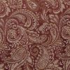 Jacquard Window Valance Burgundy 50x18"