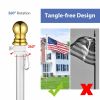10ft Flag Pole | 22FLP020-10FT-09 Upgraded Version