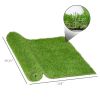 10 x 3 Artificial Turf Grass Green with UV Protection Drain Holes 125 Height