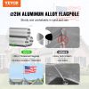 VEVOR 30FT Telescoping Flag pole Kit, Heavy Duty Aluminum Alloy in Ground Flag Poles for Outside, 3 Display Modes Flagpole with 3x5 American Flag