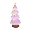 7.2FT Lighted Christmas Inflatable Decoration, Inflatable Pink Christmas Tree