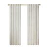Room Darkening Metallic Printed Poly Velvet Rod Pocket/Back Tab Window Panel Pair(2 Window Panels)