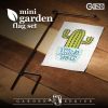 Garden Flag Stand I'm Stuck on You Cactus 4x8 Inch Printed Blockout Polyester