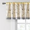 Embroidered Window Valance
