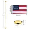 Indoor Flag Pole | 22FLP015-8FTG-E-2.V1 Upgraded Version