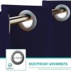 50 in. x 120 in. Indoor Outdoor Curtains Grommet Curtain on Top and Bottom 1 panel
