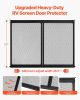 VEVOR RV Screen Door Protector, 26.5 x 20 inch Door Grille, Easy to Install and Disassemble, Reinforced Breathable Protective Mesh