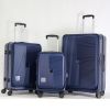 Luggage,with front opening,TSA approved lock,hardshell suitcase,Blue