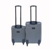 (20+24) Two-piece suitcase suitcase set Oxford trolley case without password lock universal wheel GRAY