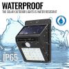 Motion Sensor Light Outdoor Solar Powered Security Lights 10 LED Wireless Flood
