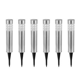 Solarek 6 Pack Outdoor Solar Light IP44 Waterproof RGB Garden Lamp Landscape Lawn Décor Light