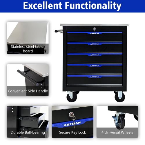 Metal Multi-tool Cart