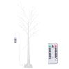 Lighted Birch Tree Artificial White Birch Twig Tree with 8 Warm White Lighting Modes for Wedding Party Christmas Holiday Festival Home Decoration