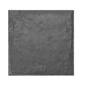 VEVOR Garden Stepping Stones, 4Pcs 15.5 x 15.5 in, Decorative Stepping Stones with Stakes, Weather-Resistant Plastic Pathway Pavers, Smooth Surface (Color: Gray, Quantity: 4 pcs)