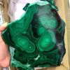 Natural Malachite Slice Stones Polished Raw Malachite Plate Stones Decor, Suitable for Boys And Girls' Birthday Gifts, Valentine'S Day Gifts