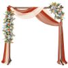 Wooden Wedding Arch Solid Wood Arbor Backdrop Stand for Wedding Ceremony