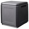 Garden Storage Box Dark grey and black 100% Polypropylene Medium