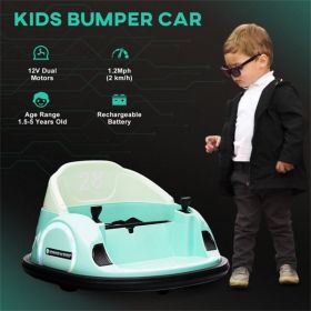 Baby Bumper Car with Remote Control (Color: as picture)