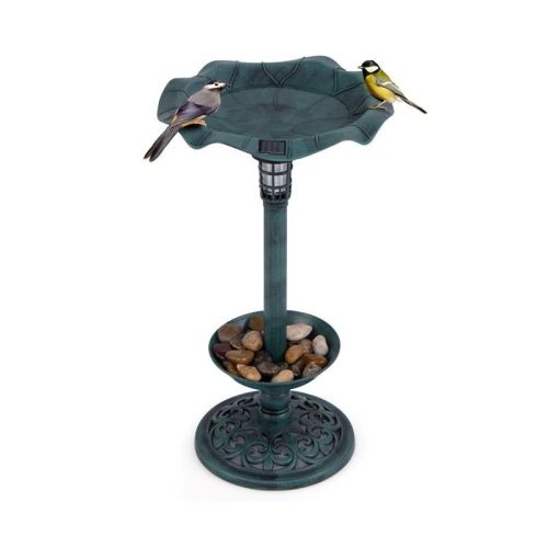 Birdbath with Bird Feeder and Flower Planter for Outdoor Decor Birdbath with Bird Feeder and Flower Planter for Outdoor Decor