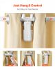 VEVOR Automatic Curtain Opener, APP and Remote Control, Hub Included, Electric Smart Curtain Opener Compatible with Alexa and Google Home