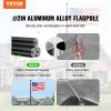 VEVOR 20FT Telescoping Flag pole Kit, Heavy Duty Aluminum Alloy in Ground Flag Poles for Outside, 3 Display Modes Flagpole with 3x5 American Flag