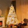 7.5 FT Artificial Christmas Tree with DIY 400 Warm White LED Lights