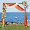 Wooden Wedding Arch Solid Wood Arbor Backdrop Stand for Wedding Ceremony