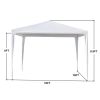 Canopy Tent for Patio Garden;  Outdoor Open Gazebo BBQ Tent for Air circulation;  Sunshade Shelter Pavilion for Party Wedding Catering Gazebo Garden B