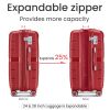 Luggage Sets 4 Piece(14/20/24/28) PP Lightweight & Durable Expandable suitcase