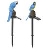 Solar Powered Parrot Garden Light IP65 Waterproof LED Parrot Landscape Lamp Decorative Lawn Lights For Yard Driveway Walkway Patio